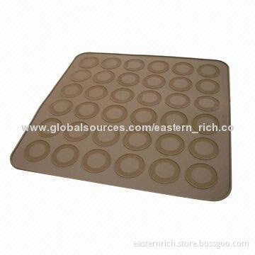 Silicone baking mat (for maccaron) 32.2 x 32.2 x 0.3cm, 36 holes